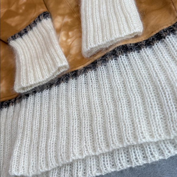 NWOT 3.1 Phillip Lim Mohair-Trim Tie-Dye Hoodie Size Medium - Picture 9 of 17